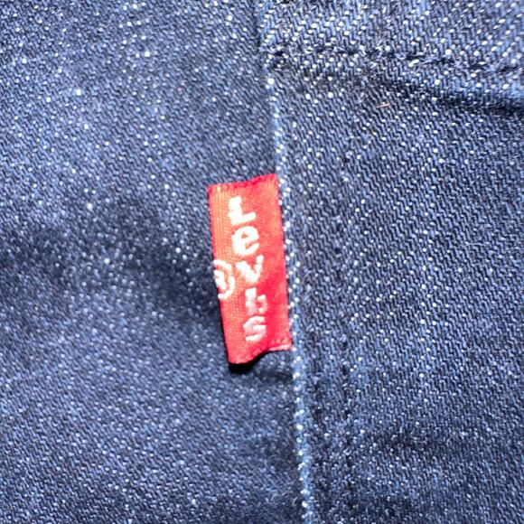 Levi's Jeans Women's 14 Blue Denim Stretch 5-Pocket Classic Straight Leg Zip Fly - Picture 4 of 13